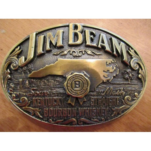 Vintage Jim Beam Belt Buckle