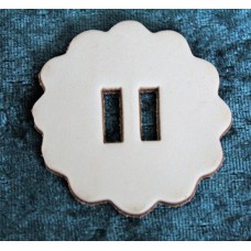 Leather Concho 1½" (37mm) 