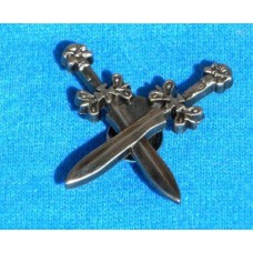 Crossed Swords Concho  1½" ( 38mm)