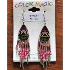Color Magic  South West Aztec Red Gold Design