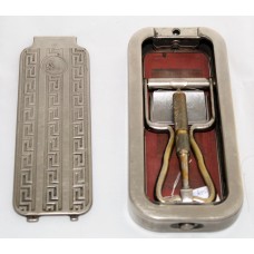 First Series Rolls Safety Razor 1927 Steel Box.