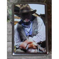 Zippo Lighter Cowboy Regulator on Horse